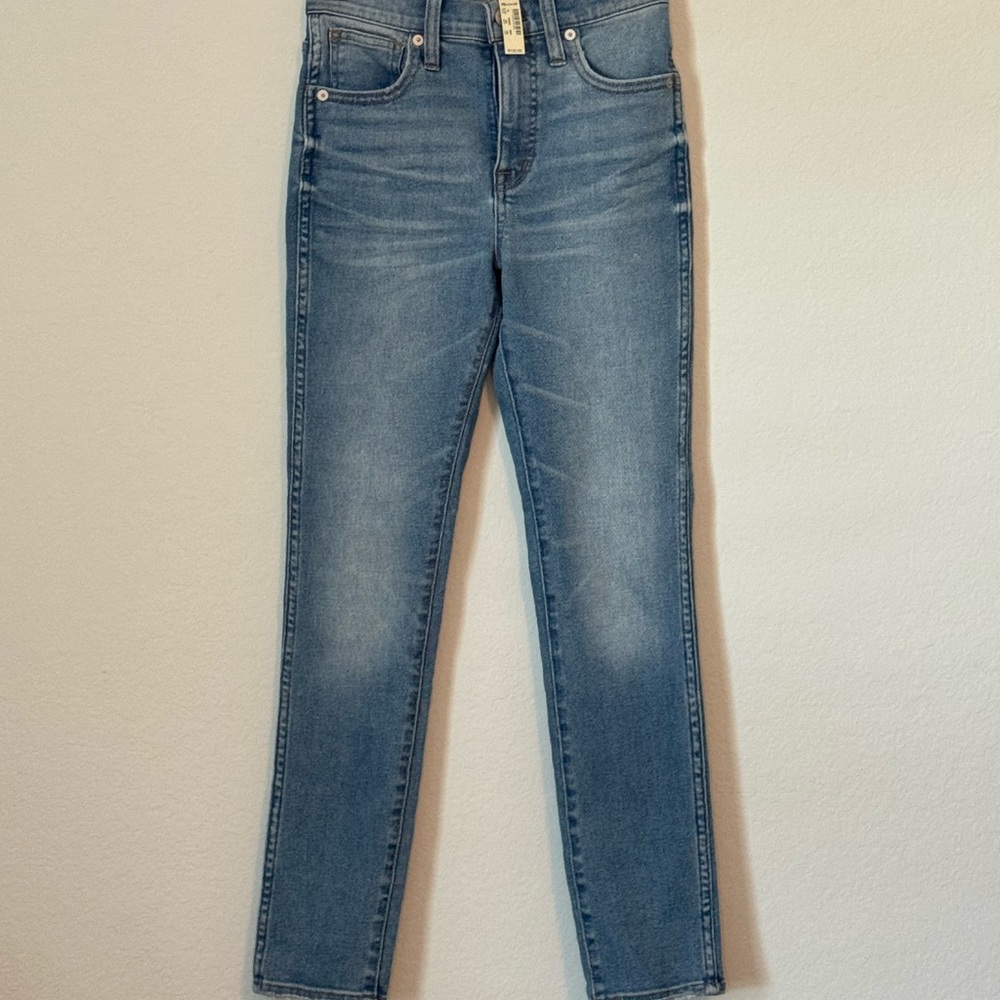 NWT Madewell Women's 10” High Rise Skinny Crop Jeans